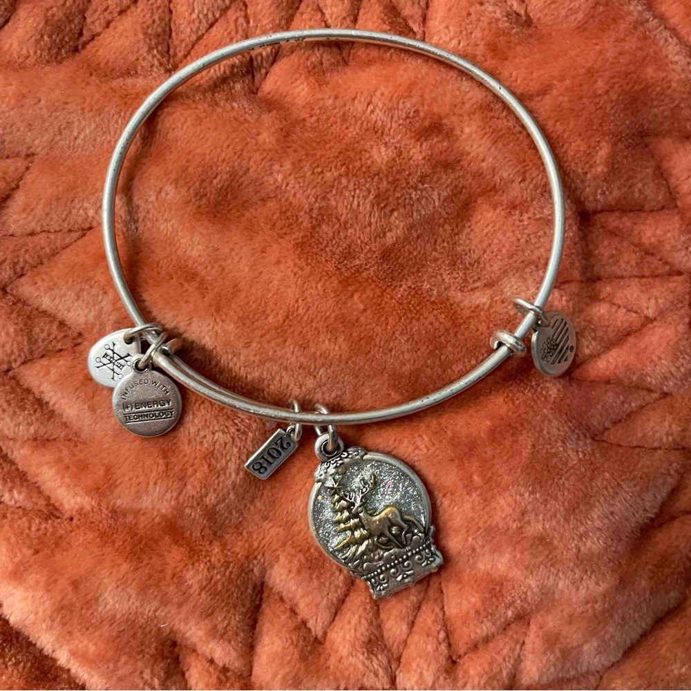 2018 Snowglobe Alex and Ani bracelet